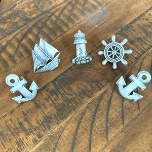 NAUTICAL THEMED DRAWER PULLS HANDLES KNOBS